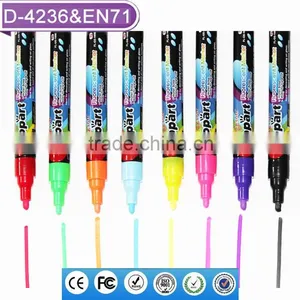 2015 Innovative China Factory Liquid Chalk GYM 8-pack Highligher Markers Pen thumbnail-1