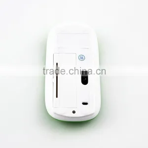 Green Frog Super Thin Wireless Mouse With Logo Printed thumbnail-5