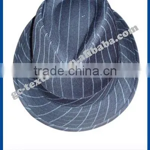 Fedora Hat With Blue Stripe thumbnail-1