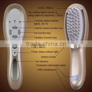 2016 Sunray New Arrival Laser Comb Massager for Stimulate Hair Growth Electric Scalp Stimulator thumbnail-4