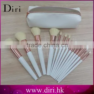 Best Selling Products Cosmetics Makeup Brushes White Acrylic Handle Makeup Brushes Custom Logo Brush Set thumbnail-3