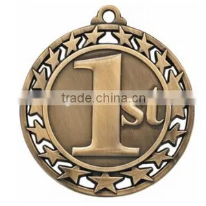 1st Place Metal Medals/custom Sport Metal Medals Wholesale in 2015 thumbnail-1