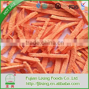 HEATHY FOOD FREEZE DRIED CARROT STRIPS - 2016 TOP SELLING FOOD thumbnail-1