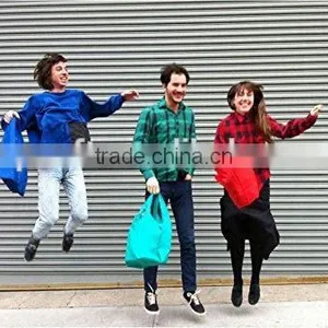 Reusable Shopping Tote Travel Recycle Bag - Foldable to Save Space -Various Color thumbnail-4