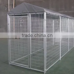 Heady Duty Dog Kennel for Sale Cheap/welded Wire Mesh Dog Cage thumbnail-1