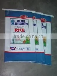 Accept Custom Order and Heat Seal Sealing & Handle Laminated pp Woven Bags for Rice thumbnail-1