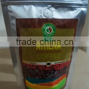 Coffee GreenFair ATHENA 100% Robusta Culi With Fairtrade Certification (200 Gr) thumbnail-1