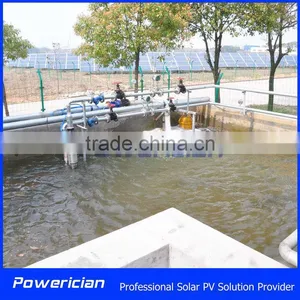 18.5KW Solar Pump System Flow 95CBM/h Head 41m Water Tower Supply Well Irrigation thumbnail-4