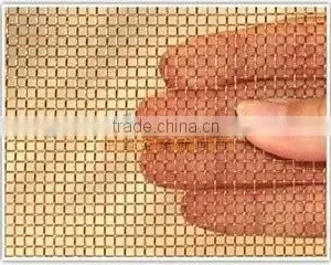 2015 Hot Sale Copper Wire Mesh Brass Woven Wire Mesh Wholesale thumbnail-1
