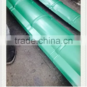 Corrugated Steel Sheet Ridge for Two-sloped Roof Made by China Supplier WZH thumbnail-1