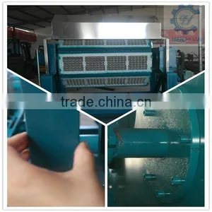 Waste Paper Egg Tray Molding Machine Rotational Egg Tray Machine Small Manufacturing Machines for Making Egg Tray thumbnail-1