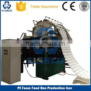 AUTO PSP FOOD CONTAINER PRODUCTION LINE DISPOSABLE BURGER BOX EXTRUDING LINE thumbnail-2