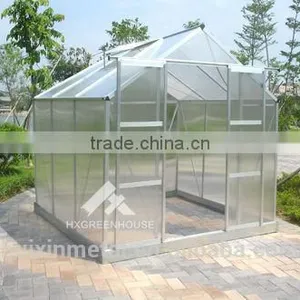 Polycarbonate Sheet Greenhouse With Aluminum Frame HX66123 thumbnail-1