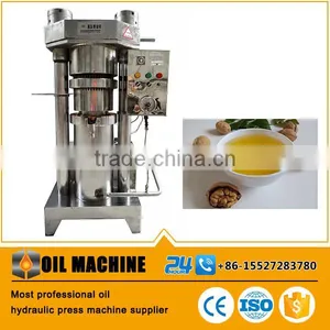 Small Corn Germ Oil Mill Machinery Price, Walnut Oil Press Machine, Hydraulic Sesame Oil Press thumbnail-5