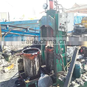 Hydraulic Type Pressing Waste Engine Oil Filter Paper Equipment thumbnail-2
