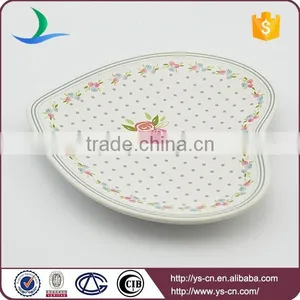 Decal Ceramic Light Weight Wedding Heated Dinner Plates thumbnail-2