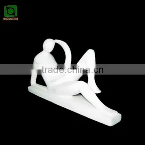 Carved Marble Abstract Garden Sculpture thumbnail-1