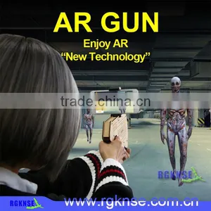 Wholesale Bluetooth Funny Ar Gun Wooden Toy 3d Ar Gun Game thumbnail-5