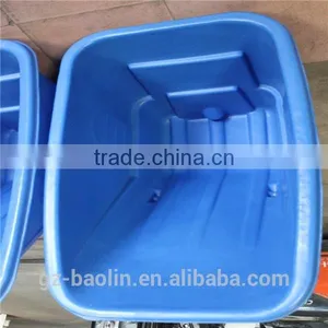 Rotomolded Plastic Trolley Trailer Car Dump Truck for Sale thumbnail-4