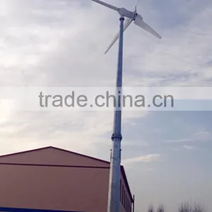 3kw Grid-tie and Off-grid Wind Turbine With Mechnical Yaw and Drum Brake thumbnail-3