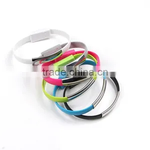 HOT USB Charging Charge Data Sync Cable For Phone Bracelet Wrist Band Charger thumbnail-1