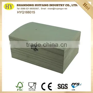 Unfinished Cheap Factory Wood Gift Boxes Wholesale thumbnail-2
