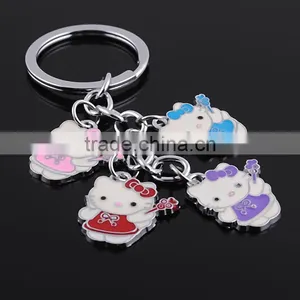 Guo Hao Hot Sale Custom Fashion Keychain , Cartoon Custom Metal Keychain thumbnail-1