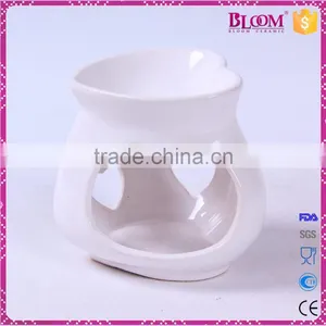 Heart Shape White Ceramic Essential Oil Burner for Craft thumbnail-3