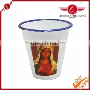 Logo Printing Enamel Cone Cups thumbnail-3