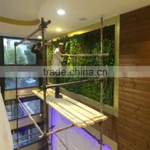 China Wholesale Artificial Plant Wall Manufacturer Foliage Plants Wall Green Wall thumbnail-6