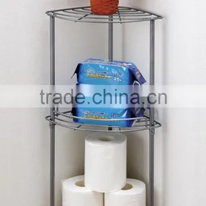 Bathroom Chrome Toilet Paper Holder Roll Tissue Holder Rack thumbnail-1