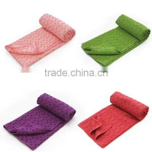 Yoga Non Slip Towels Blankets Pilates Exercise Sport Fitness Yoga Mat Cover thumbnail-2