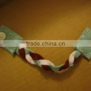 Hot New Products Website China Supplier Felt Fabric Fashion Charm Smart Promotional Polyester Ribbon Bracelet Women thumbnail-1