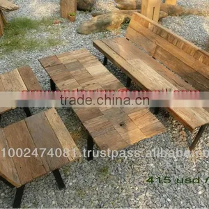 Reclaimed Wood Coffee Table thumbnail-1
