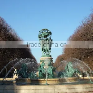 Garden Decor High Quality Metal Crafts Large Bras Water Fontain thumbnail-3