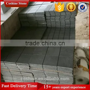 Hainan Split Surface Mesh Black Basalt Pavers thumbnail-3