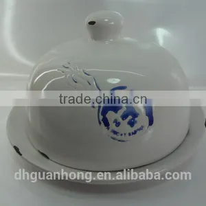 Kitchenware Roundness Ceramic Butter Dish thumbnail-1