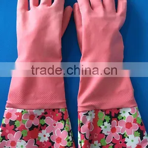 Elbow Length Latex Gloves ;Household Cleaning Gloves;Home and Garden Gloves thumbnail-2