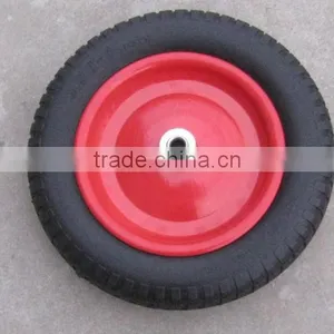 3.0-8 Solid Semi-pneumatic Wheel Directly From Factory Made in China thumbnail-1
