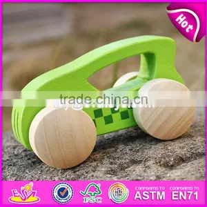 2017 New Fashion Funny 8 Pieces Toddlers Small Wooden Cars W04A341 thumbnail-3