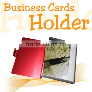 Aluminum Business Name Credit ID Card Case Holder thumbnail-2