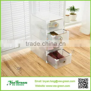 Wen's Clear Solid Plastic Shoe Box thumbnail-1