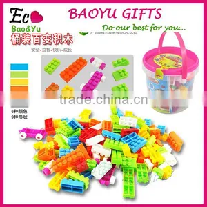 2015 Children Changed The Plastic Blocks To Hold Assembled Desktop Educational Toys Environmental Protection Tasteless Wholesale thumbnail-1