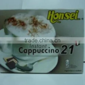 Honsei Unsweetened Cappuccino 21 Instant Coffee thumbnail-1