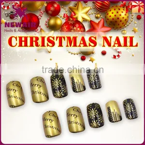 Best Manufacturer of Fake Nails Designed for Christmas thumbnail-2