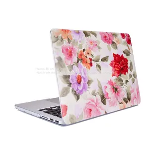 2017 Laptop Case Case Rose PC Case for MacBook Sticker for Macbook TPU + PC Beautiful Pattern Notebook Sleeves Silicone thumbnail-1