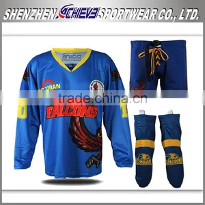 Dye Sublimation Hockey Jerseys Club Training Hockey Shorts Socks Polyester Bespoke Hockey Uniforms thumbnail-2