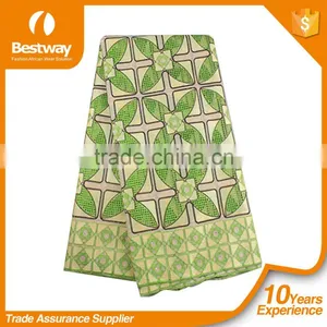 Competitive Price Artistic Design Swiss Cotton Lace Fabric Swiss Voile Lace Factory Bestway Textile SL0356 thumbnail-4