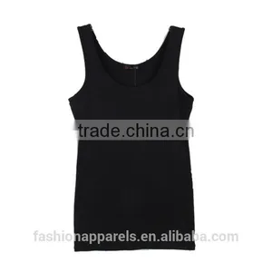 Wholesale Male Blank Banboo Tank Top OEM WELCOME thumbnail-1