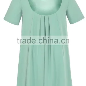 Fashion Embellished Trim Swing Maternity Dress Wear thumbnail-3